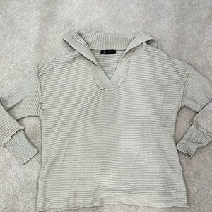 Efan, tan sweater, size S
